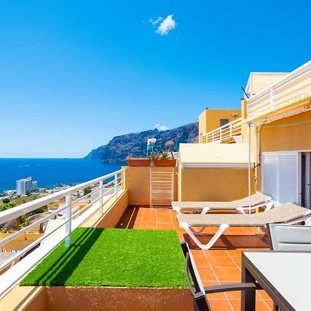 Panomaric Sea View - Sol Apartment Puerto de Santiago  Kültér fotó